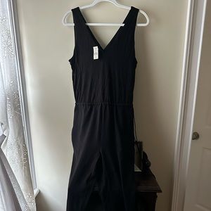 Loft black jumpsuit 6P